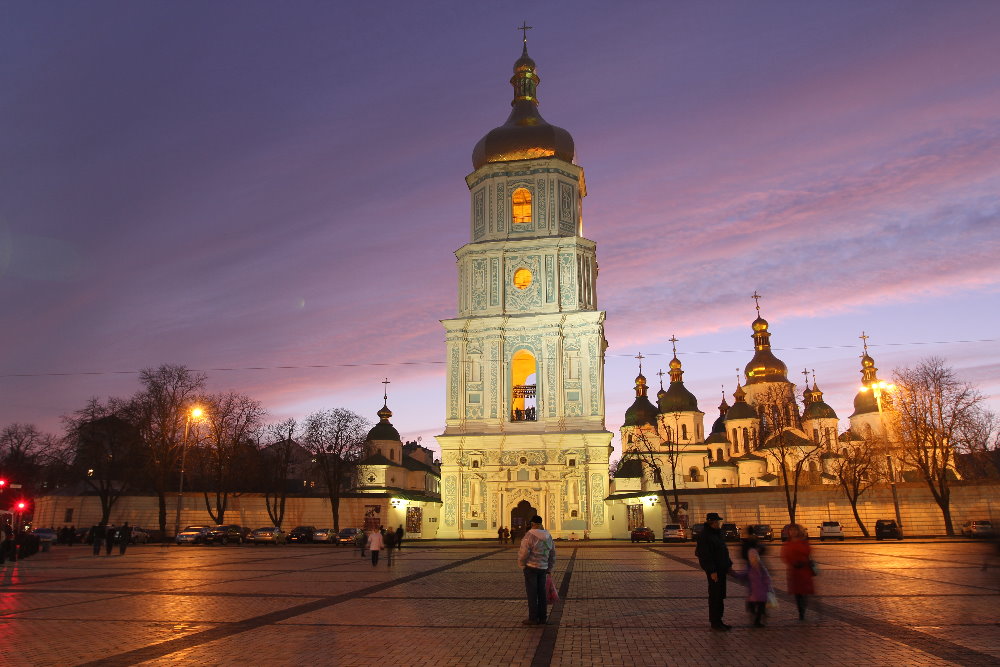 Колокольня софийского собора киев