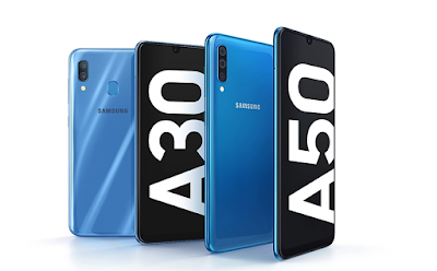 مقارنة بين هاتفيى سامسونج Galaxy A30 و Galaxy A50