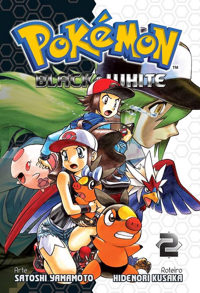 Manga Pokemon Black White Em Portugues