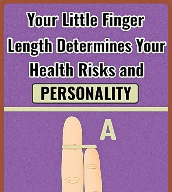 Take A Quick Look At Your Little Finger And See Which Of The