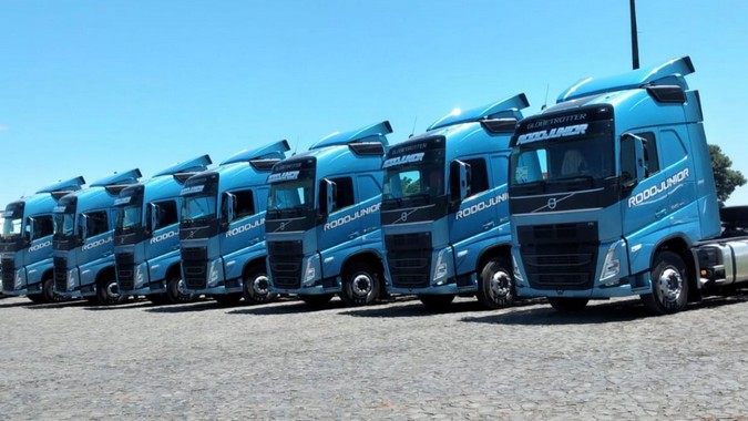 RodoJunior renova frota com 150 caminhões Volvo FH 2021 - Blog do  Caminhoneiro