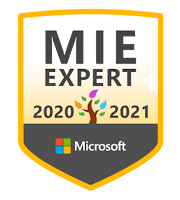 Microsoft Innovative Educator Expert 2016-2021