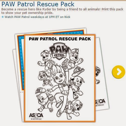 Paw Patrol - Free Printable Coloring Page