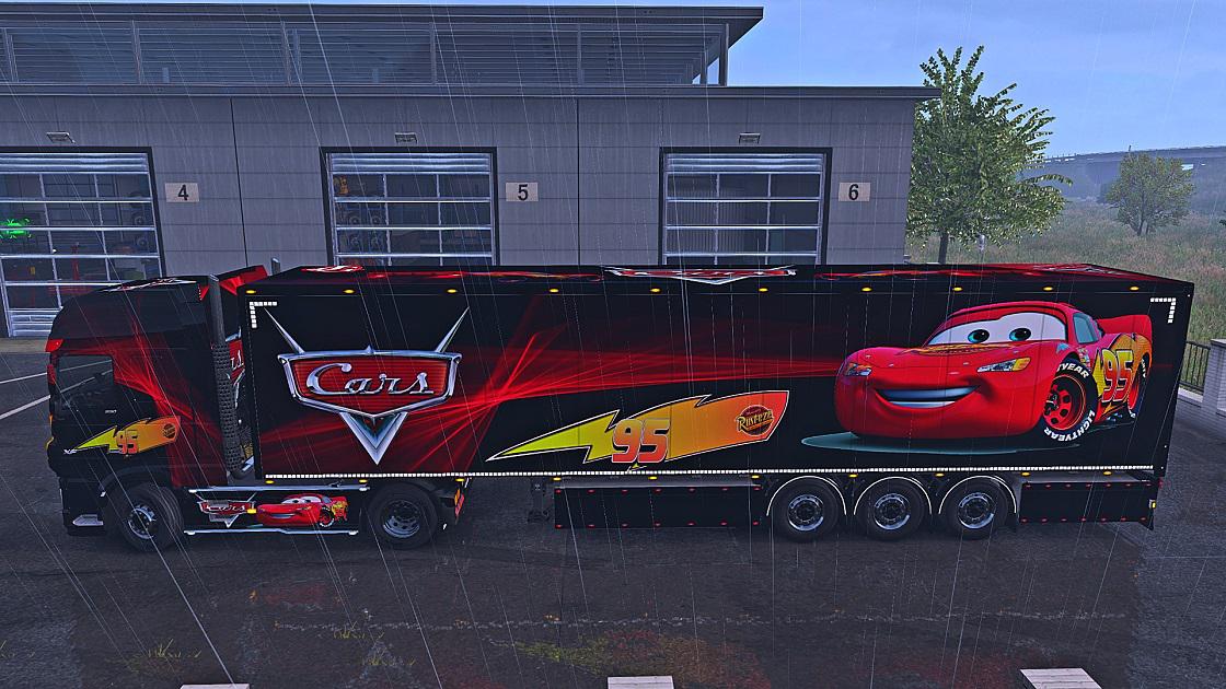 Cars Trailer Skin v1.0.0.0 ETS2 Extra Mods