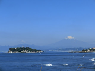稲村ヶ崎からの富士