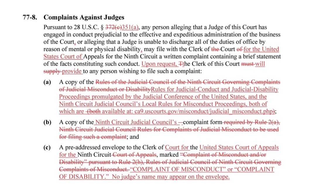 John Chiv U.S. District Court approves modifications to civil local rules