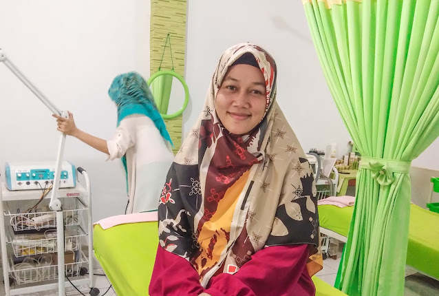 bersiap untuk facial emas