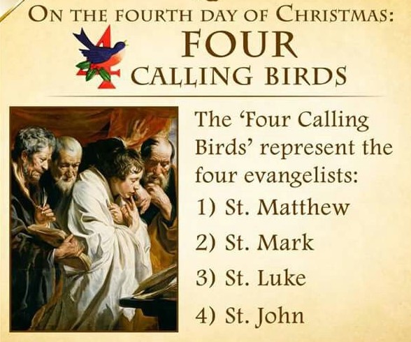 Blessed By The Lord: December 28, 2019 - Fourth Day Of Christmas - The Song