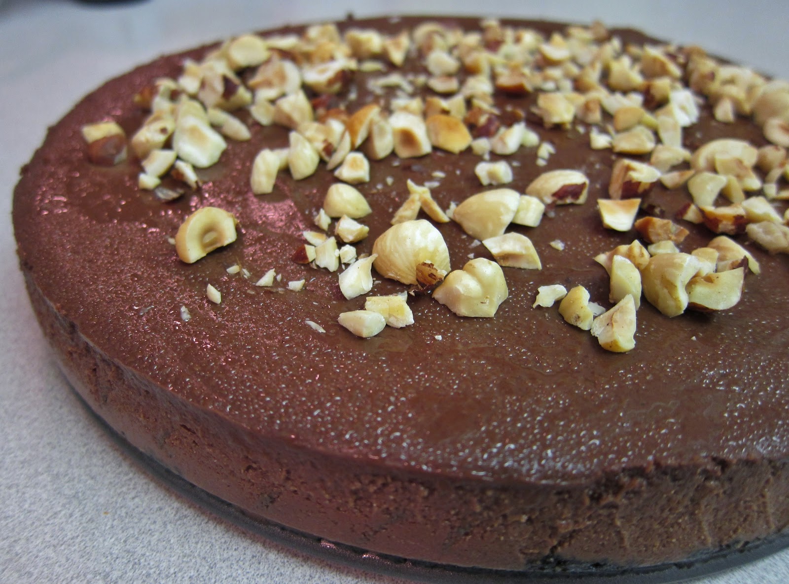 The Vegan Chronicle Triple Hazelnut Cheesecake
