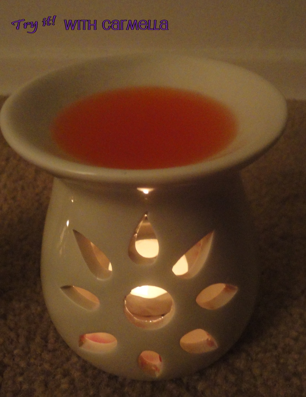 *Try It With Carmella* Fragrance Burners