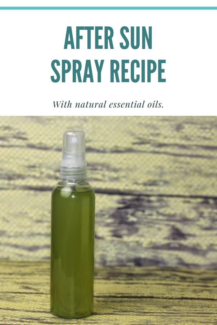 DIY After Sun Spray Recipe Everything Pretty