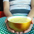 322: Crema de papa y azafrán con mantequilla dorada