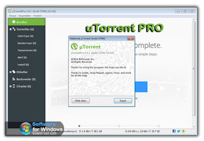 uTorrentPro 3.4.5 Build 41821 Terbaru Full Crack