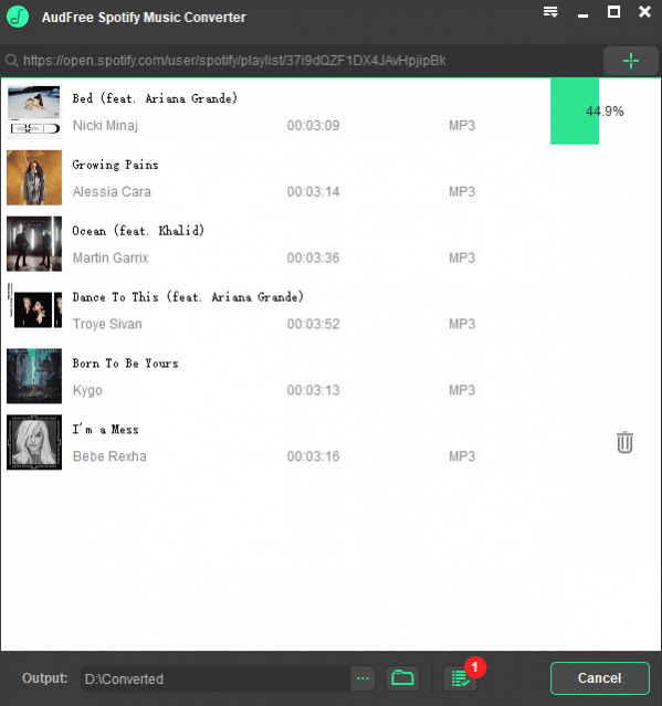 AudFree Spotify Music Converter