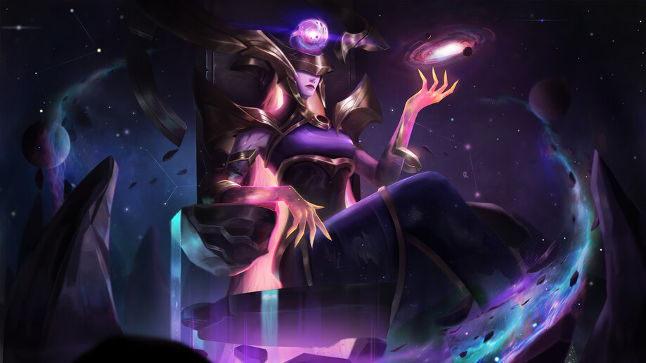Lissandra Dark Star LoL Art 4K #7271a Wallpaper PC Desktop