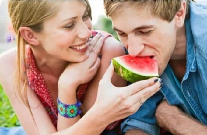 Bebe 1 vaso antes de ir a la cama y tu pareja estará feliz con batido de sandia