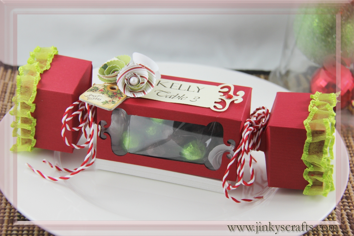 Jinky's Crafts & Designs Christmas Candy Treat Box 2nd Day of Christmas