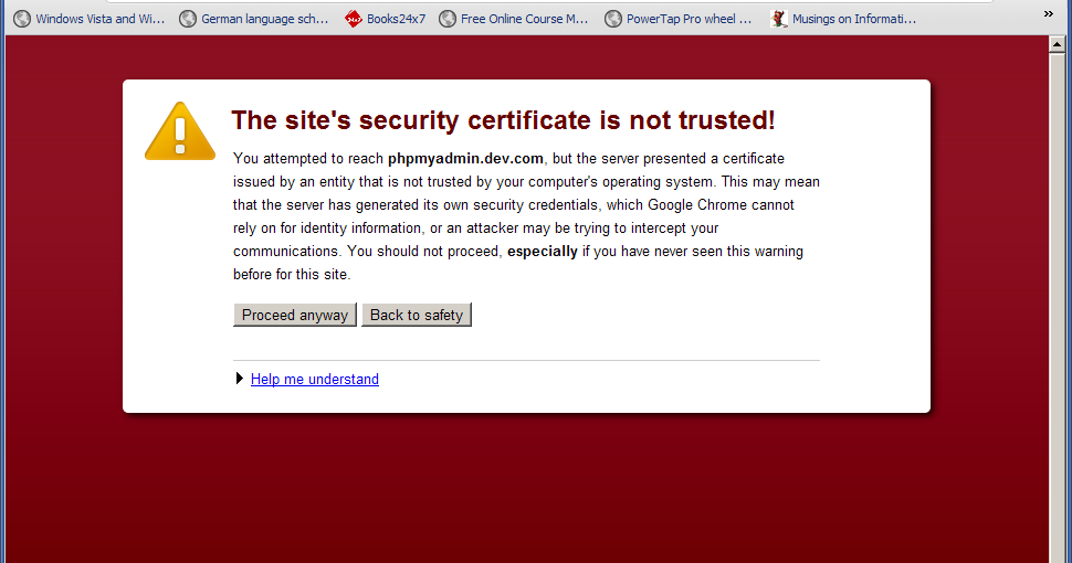 Error 526 invalid ssl certificate