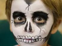 face painting skull designs halloween paint easy skeleton