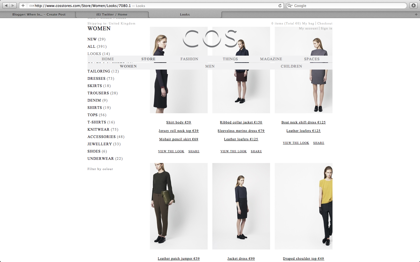 When In... WHEN IN COS ONLINE STORE Hallelujah