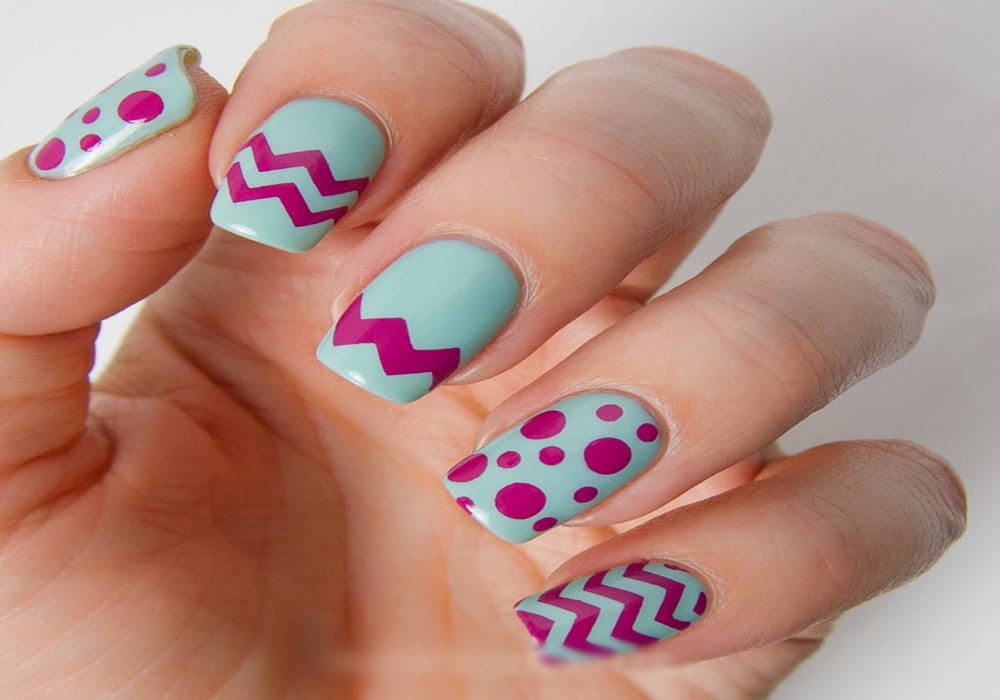 2. 27 Lazy Girl Nail Art Ideas That Are Actually Easy - wide 6
