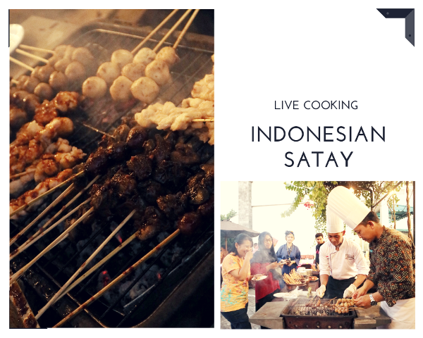 Indonesian Satay Hotel Cakra Kusuma Yogyakarta