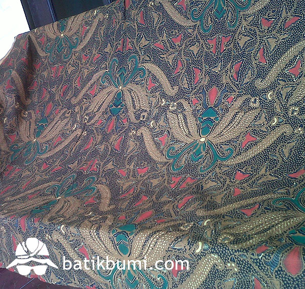 Kain Batik Printing Tolet motif Pisang Bali MB 039