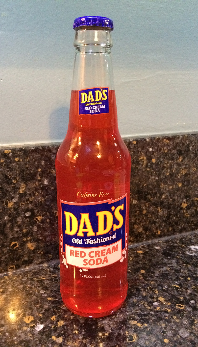 Steve's Root Beer Journal Dad's Red Cream Soda