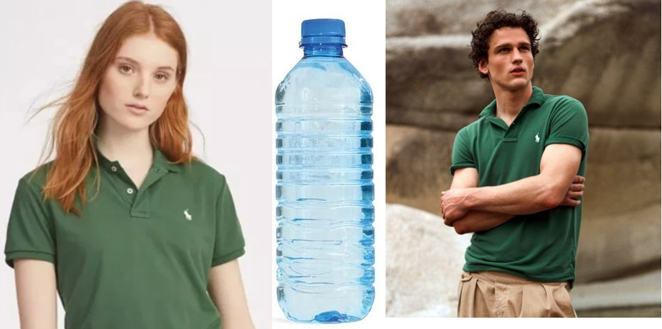 ralph lauren recycled bottle shirt