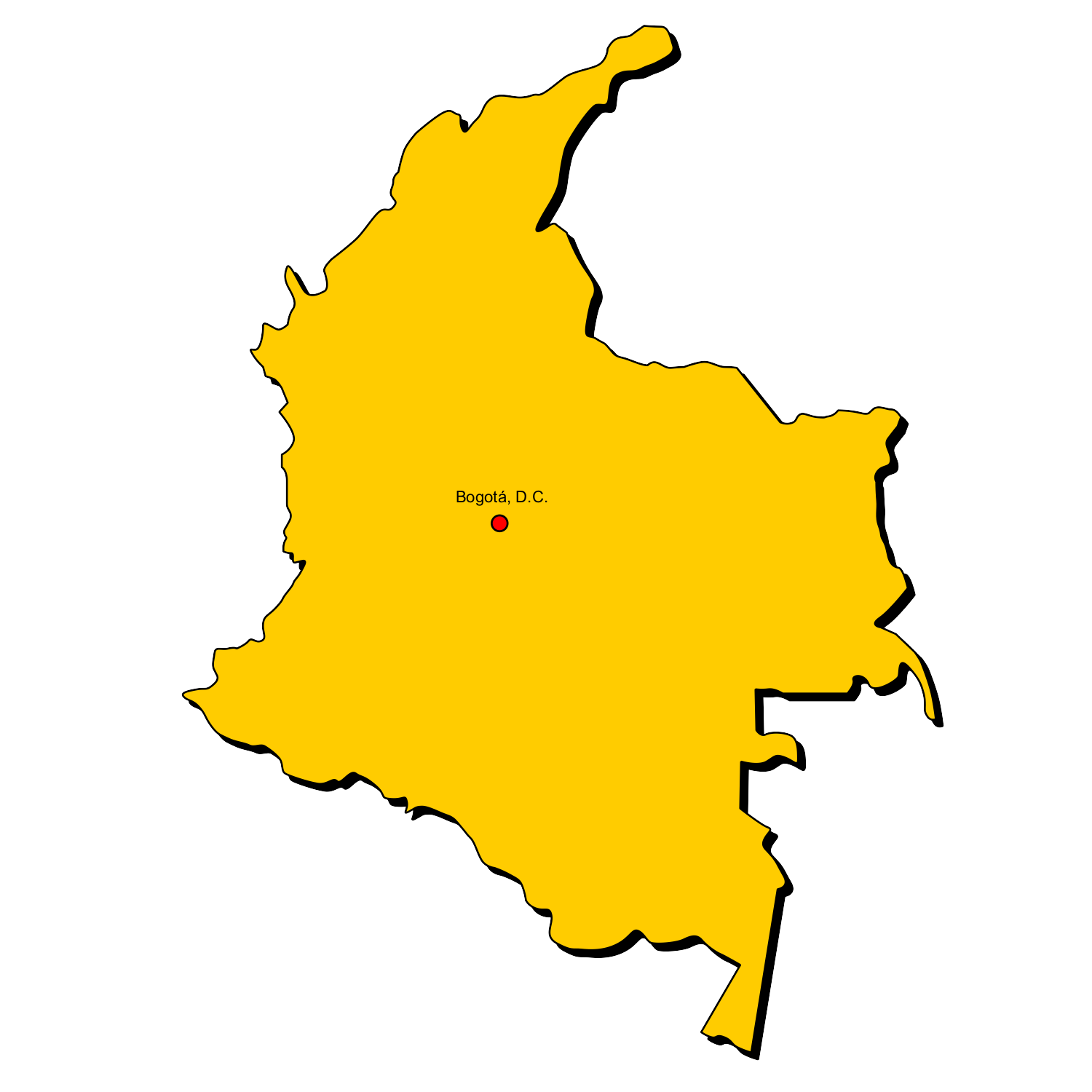 Kolumbien Karte Kolumbien Karte