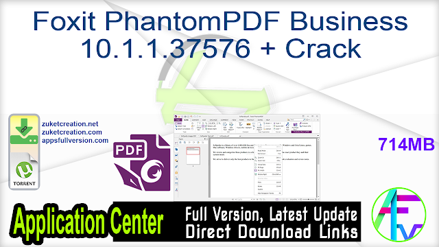 foxit phantom pdf reader