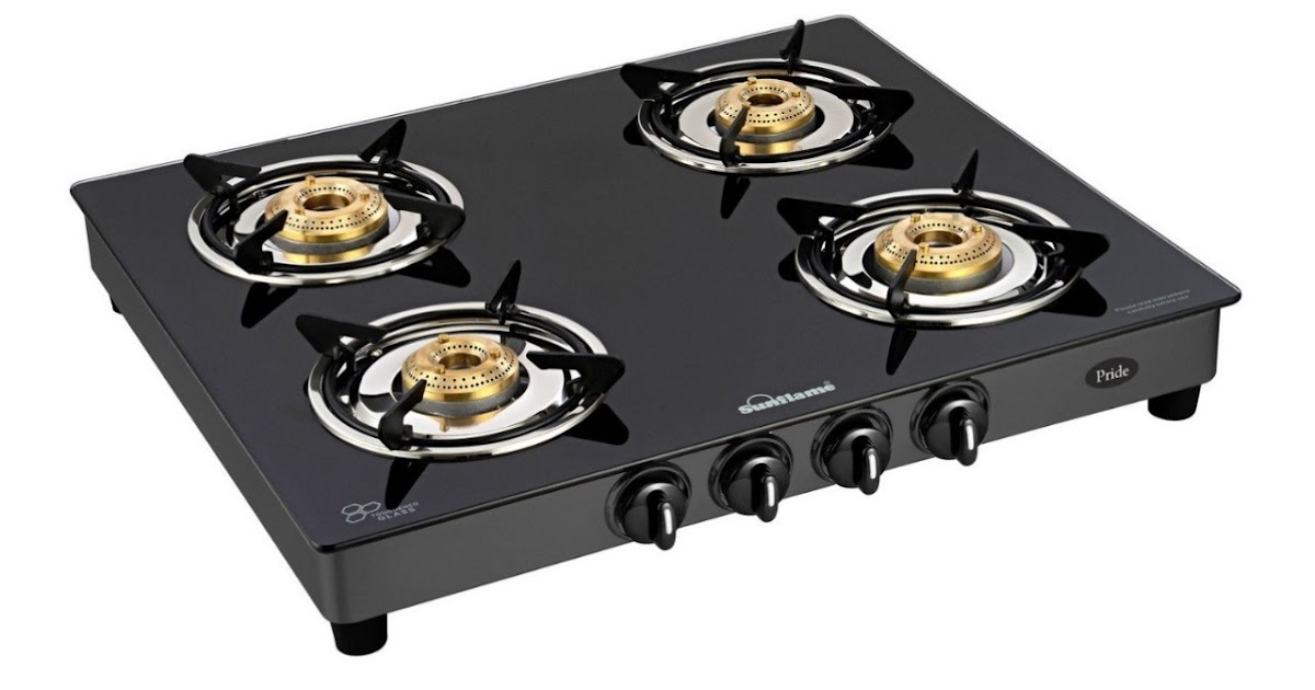 Gadget Review Best 4 Burner Gas Stove in India Sunflame GT Pride Gas