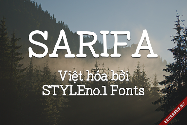 [Hand Serif] Sarifa Việt hóa