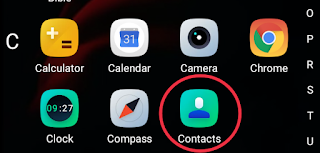 how to backup contacts on android