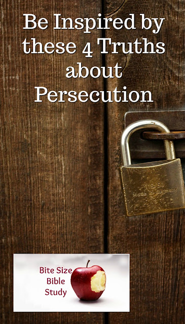 A short Bible study on persecution with Scriptures that inspire us to stand firm in the Lord and His Word.