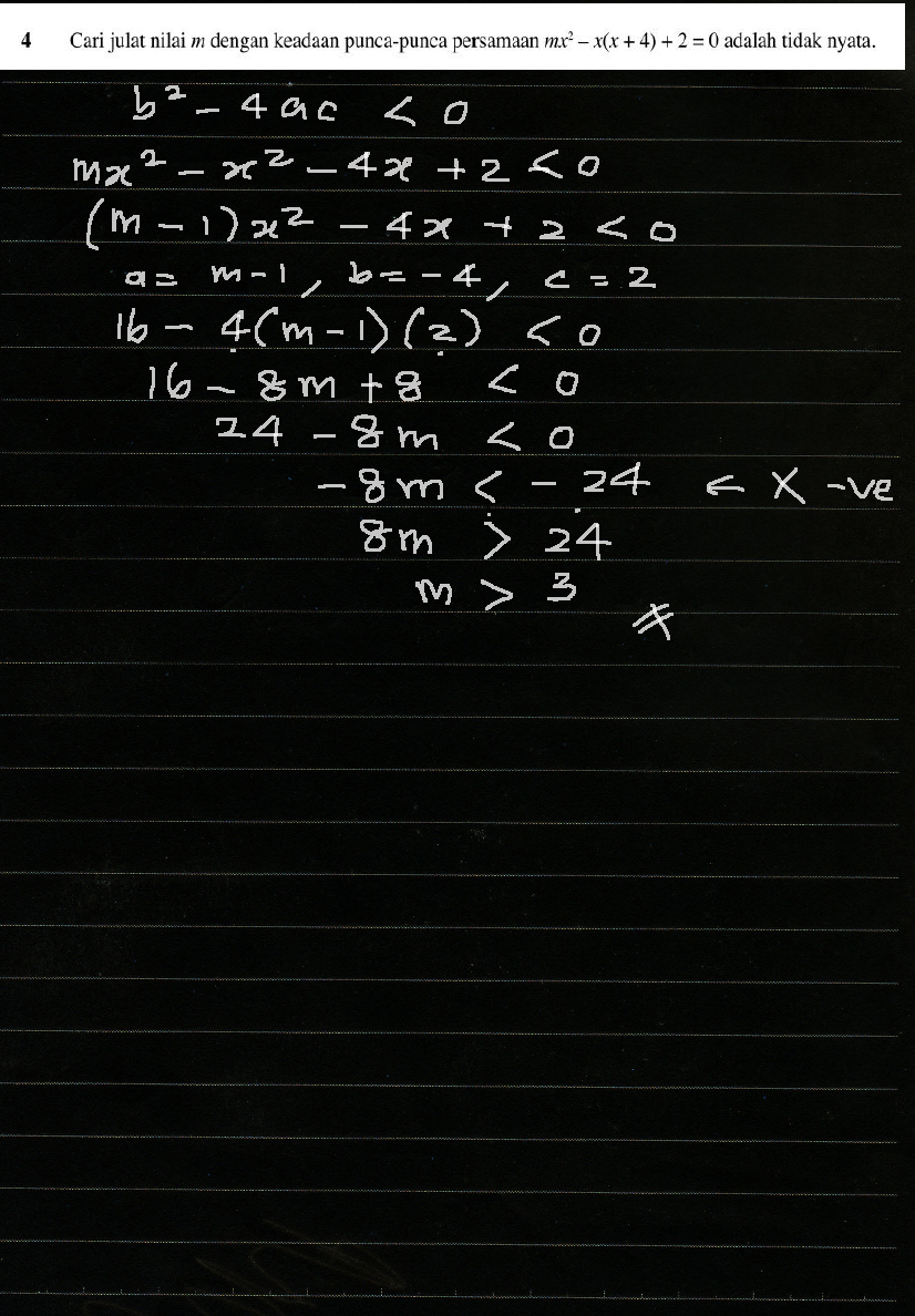 Jawapan Praktis Formatif 3.2 Matematik Tambahan Tingkatan 4  malakuio
