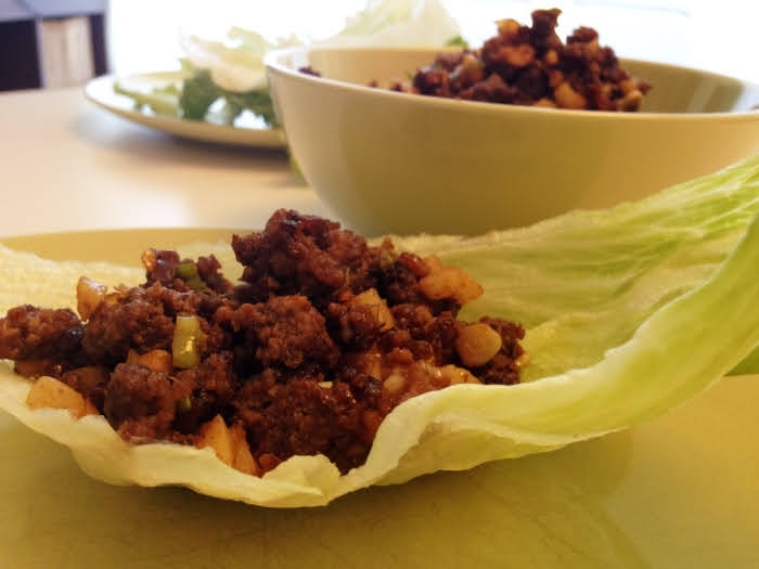Asiatische Salat Wraps - Rezepte Suchen