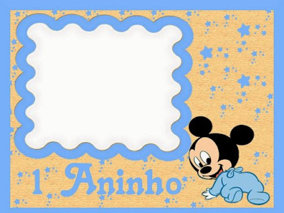 [Imprimable] fondo baby shower mickey mouse bebe 284626