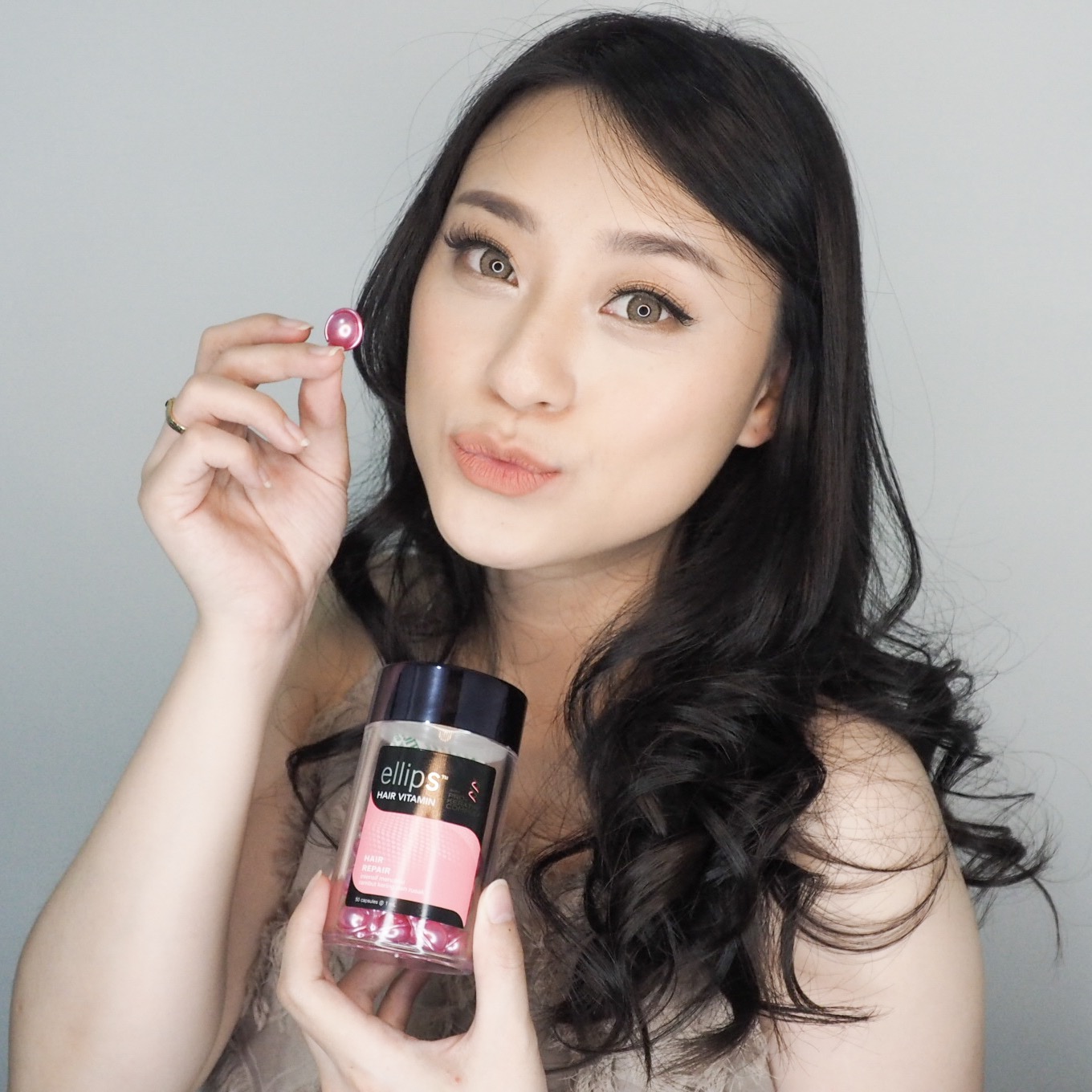 Ellips Hair Vitamin Pro Keratin Mencegah Rambut Rusak Akibat Penggunaan Hair Styling Hisafu Beauty Influencer Content Creator