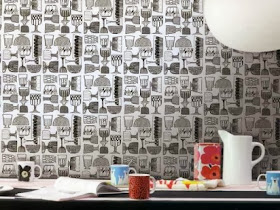 Marzua: Papel pintado para cocinas