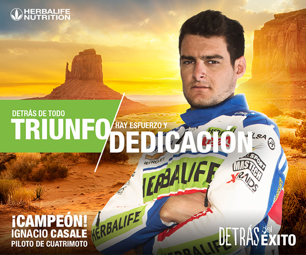 Ignacio Casale, campeón del Rally Dakar 2018