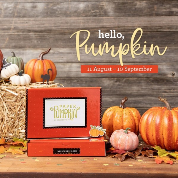Personally Yours September Paper Pumpkin Hello, Pumpkin