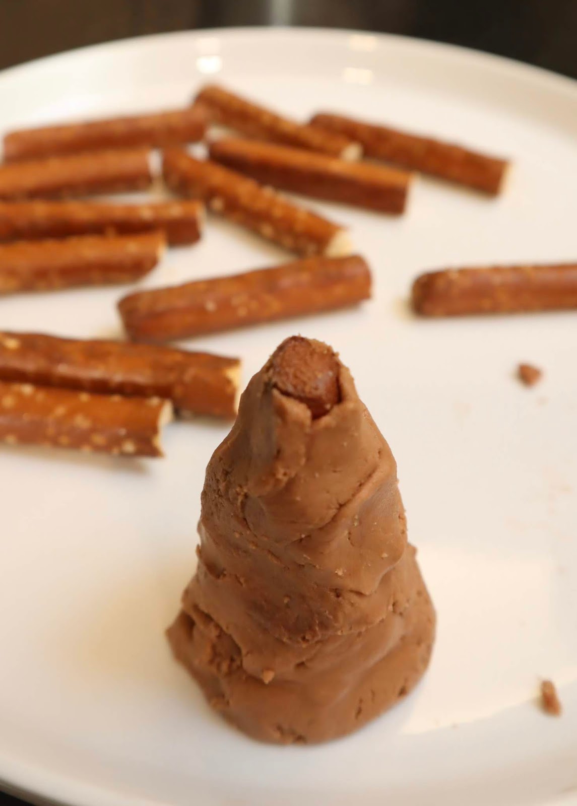 My Sweet Savannah no bake chocolate pinecones