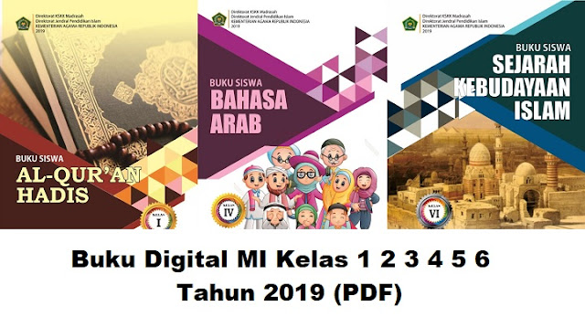 Buku Digital MI Kelas 1 2 3 4 5 6 Tahun 2019