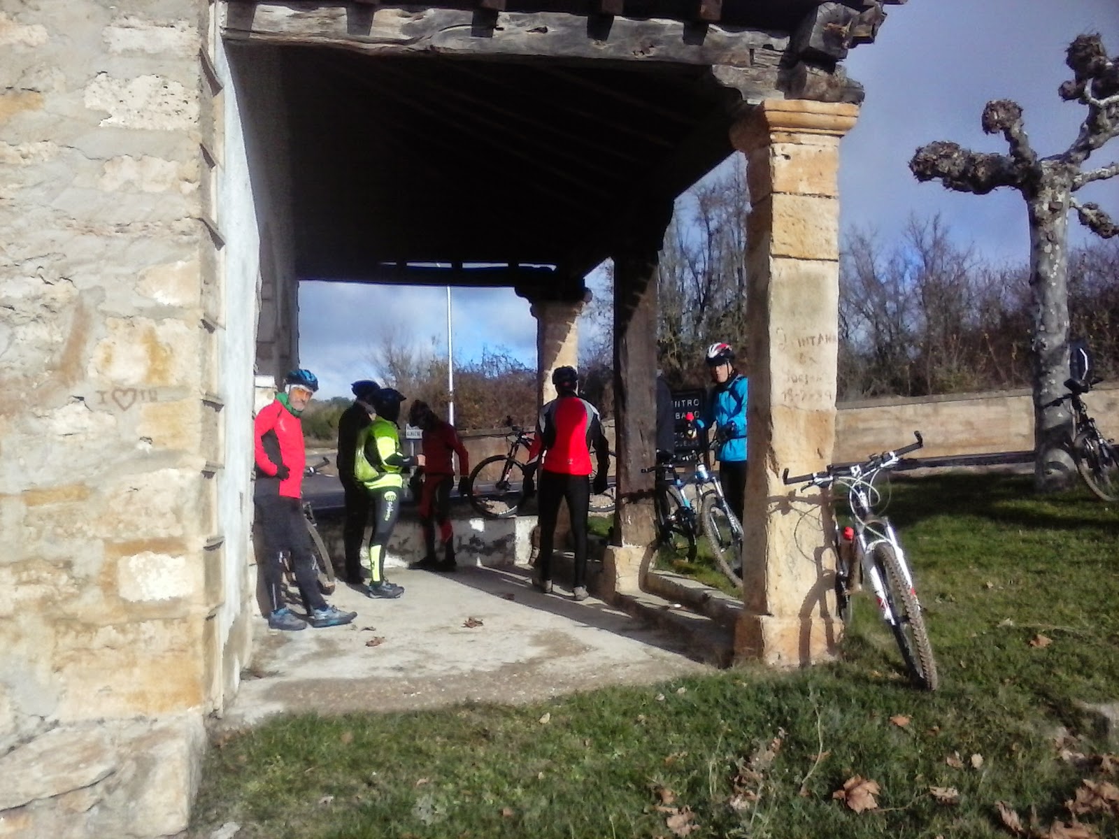 mtbuxama Por el gr86 a Quintanas de Gormaz 7Dic14