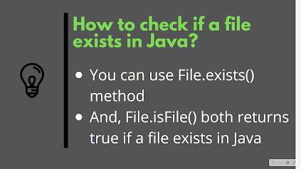 How to check if a File exists in Java with Example | Java67