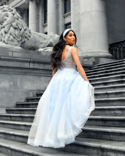 Julie Vu – Most Beautiful Transgender Model in Prom Dress - TG Beauty