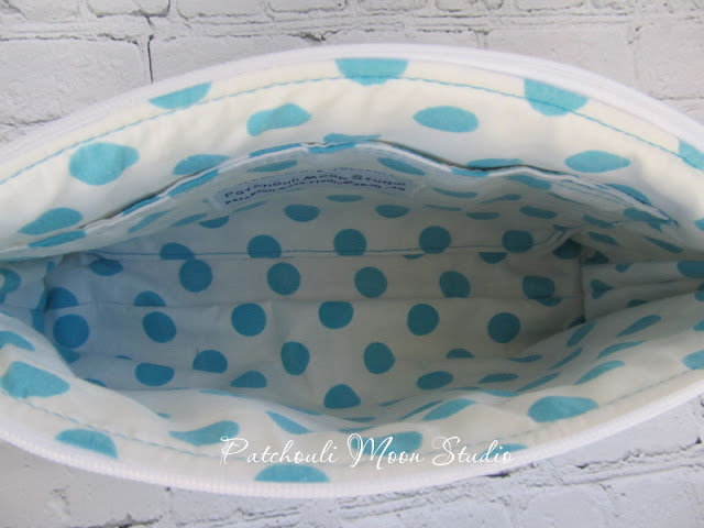 Patchouli Moon Studio~ Clematis Pouch with Boxed Corners in Two Sizes