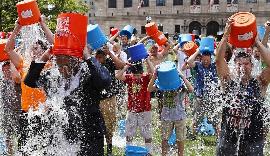 WILL THE TOWNSHIP COMMITTEE TAKE THE ICE BUCKET
