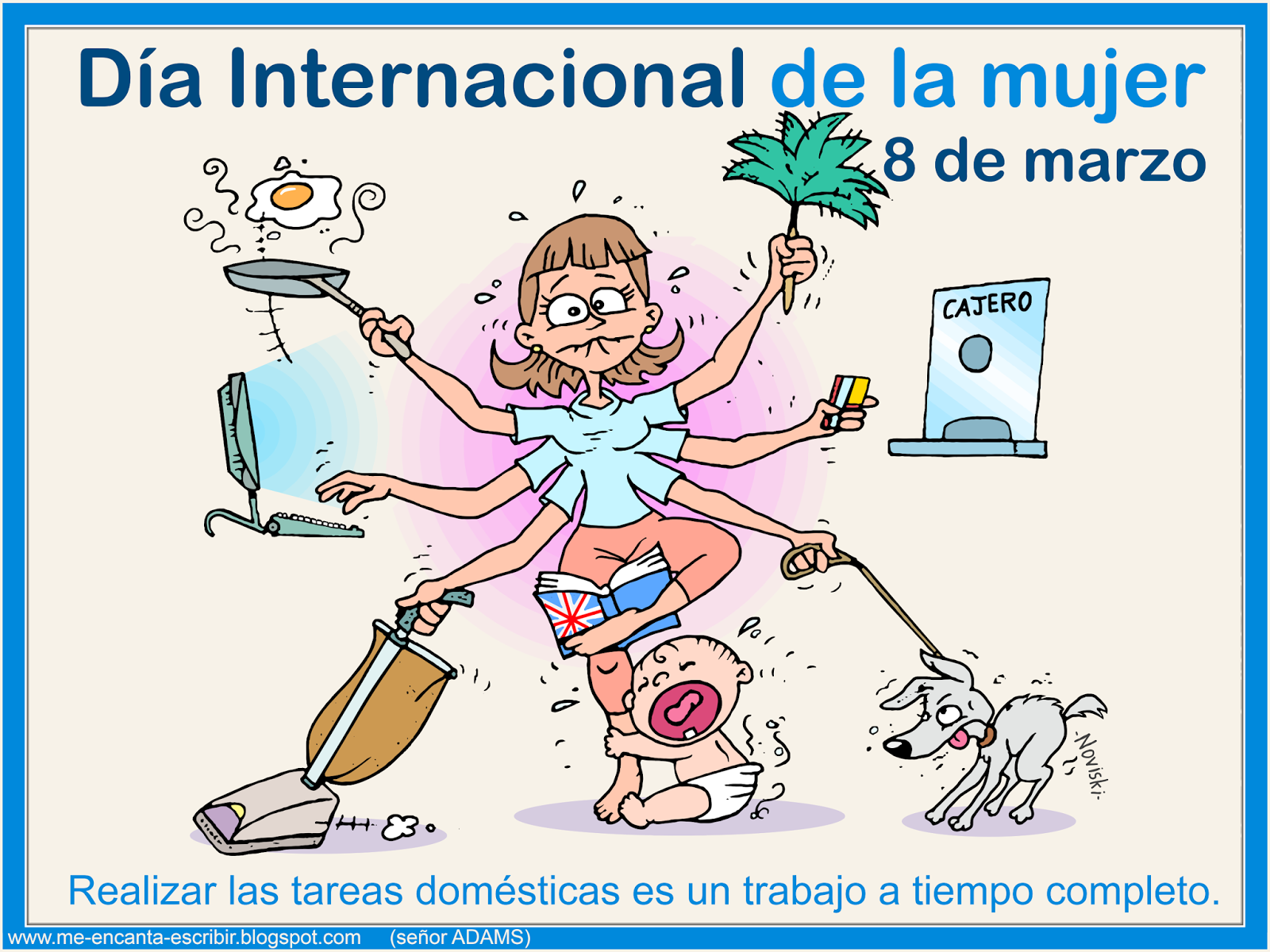 Me encanta escribir en español: Día Internacional de la Mujer trabajadora  (8 de marzo)